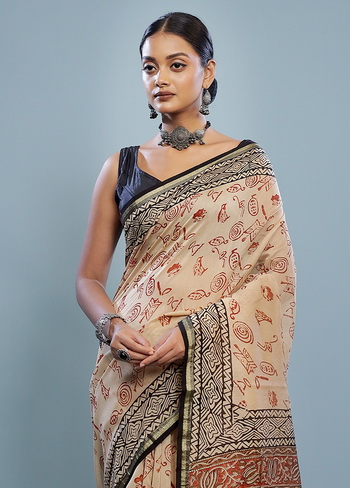 Chanderi Saree - Embrace Timeless Elegance and Charm – Sttylme